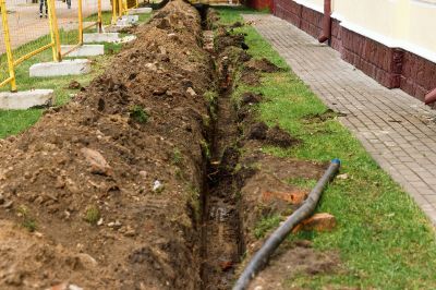 Drainage Trench Excavation